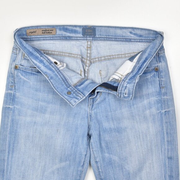 Citizens of Humanity COH Crystal Medium Rise Bell Bottom Jeans 26 - Picture 5 of 7